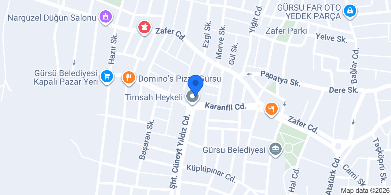 Mert Büfe Tavuk Döner konumu
