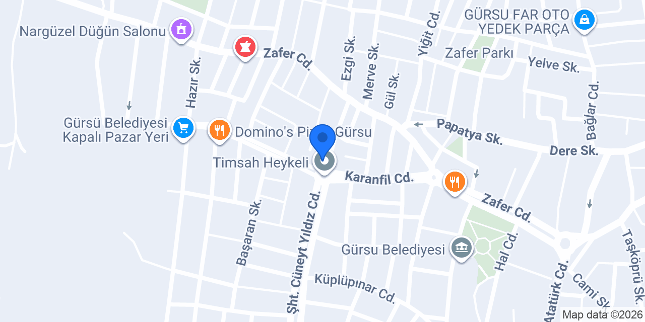 İnci pide kebap konumu
