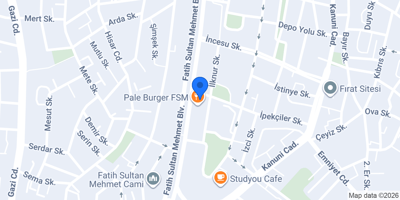 Bursa Diş Hekimi Günhan EVLİOĞLU konumu