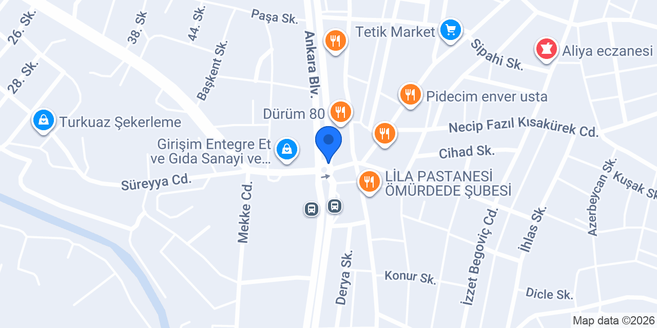 Ankara Çubuk Hafriyat konumu