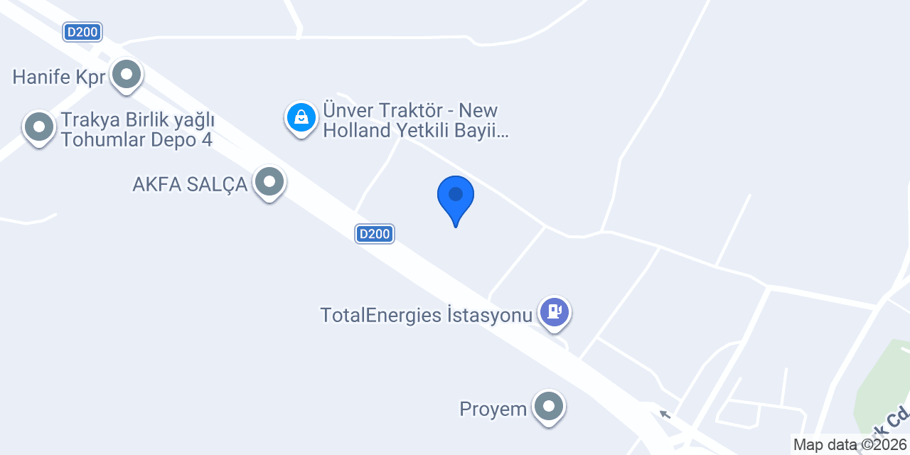Karacabey Ticaret Borsası konumu
