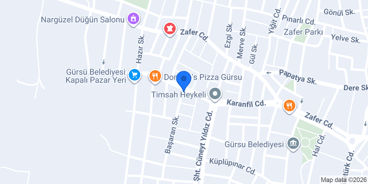 Han Döner konumu
