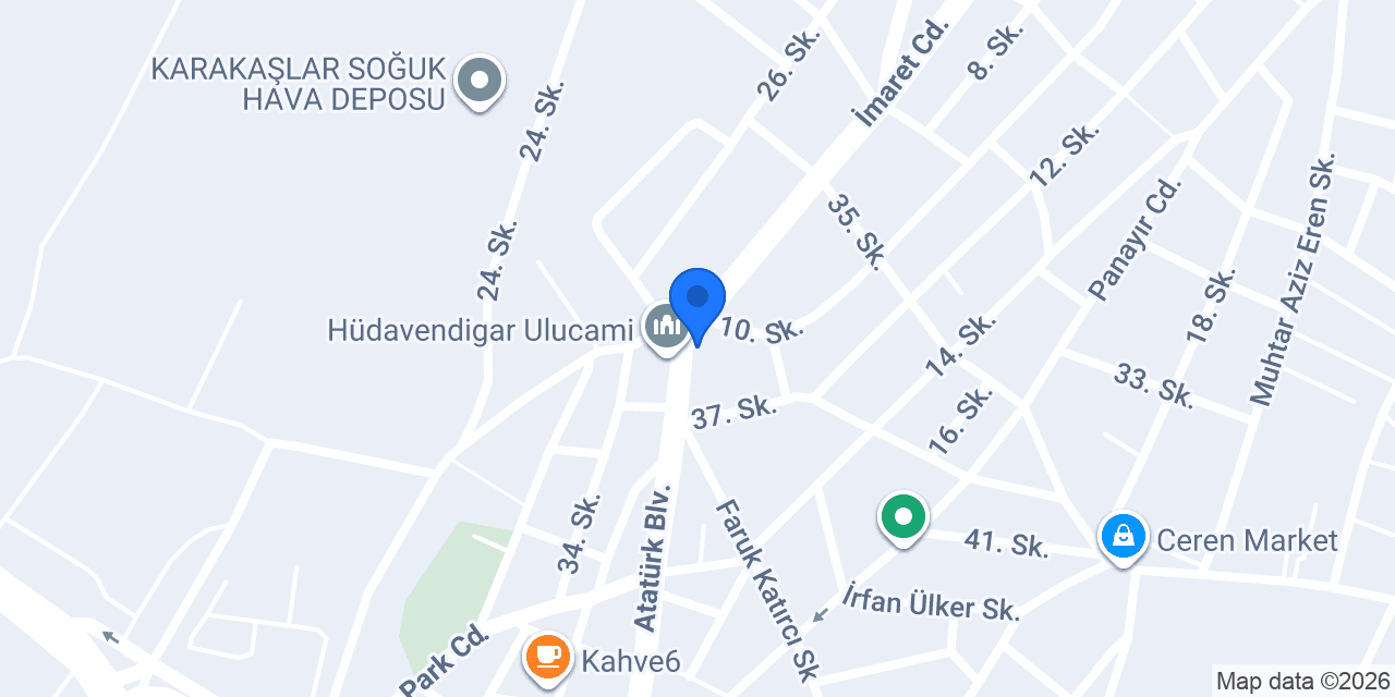 Ulu Döner konumu