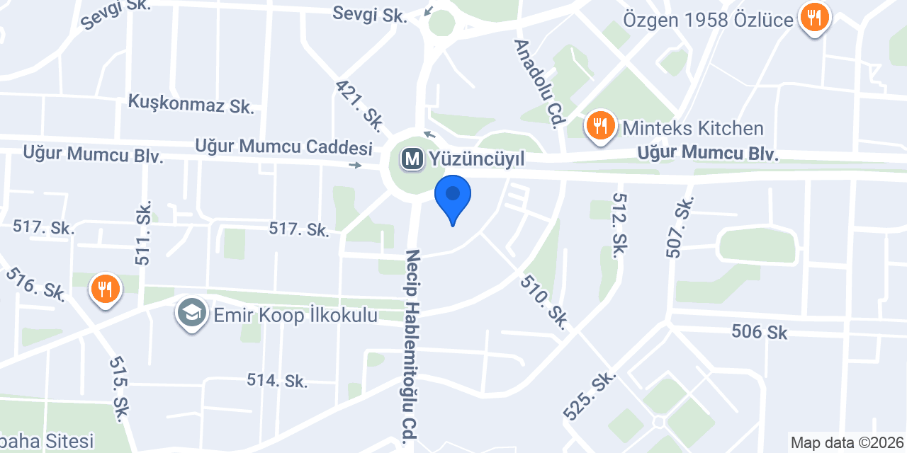 Murat Pazarcık Sanat Atölyesi konumu