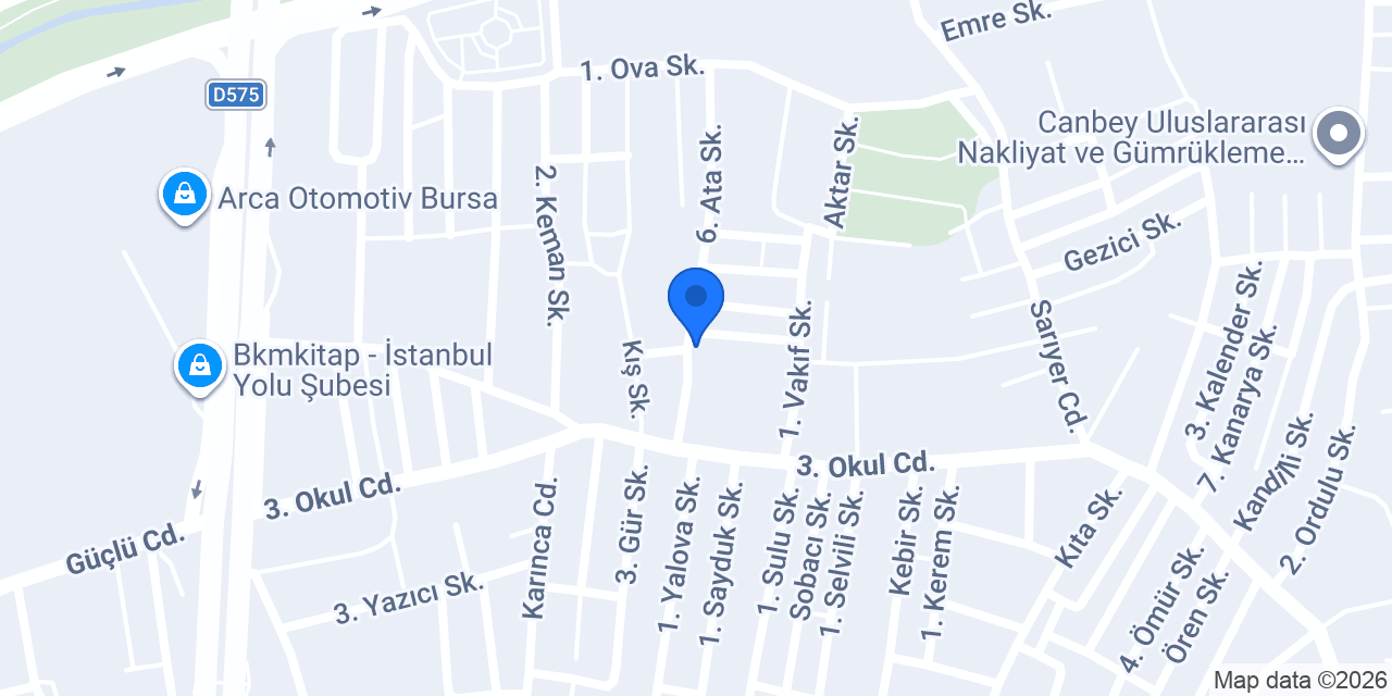 Turan Auto Service konumu