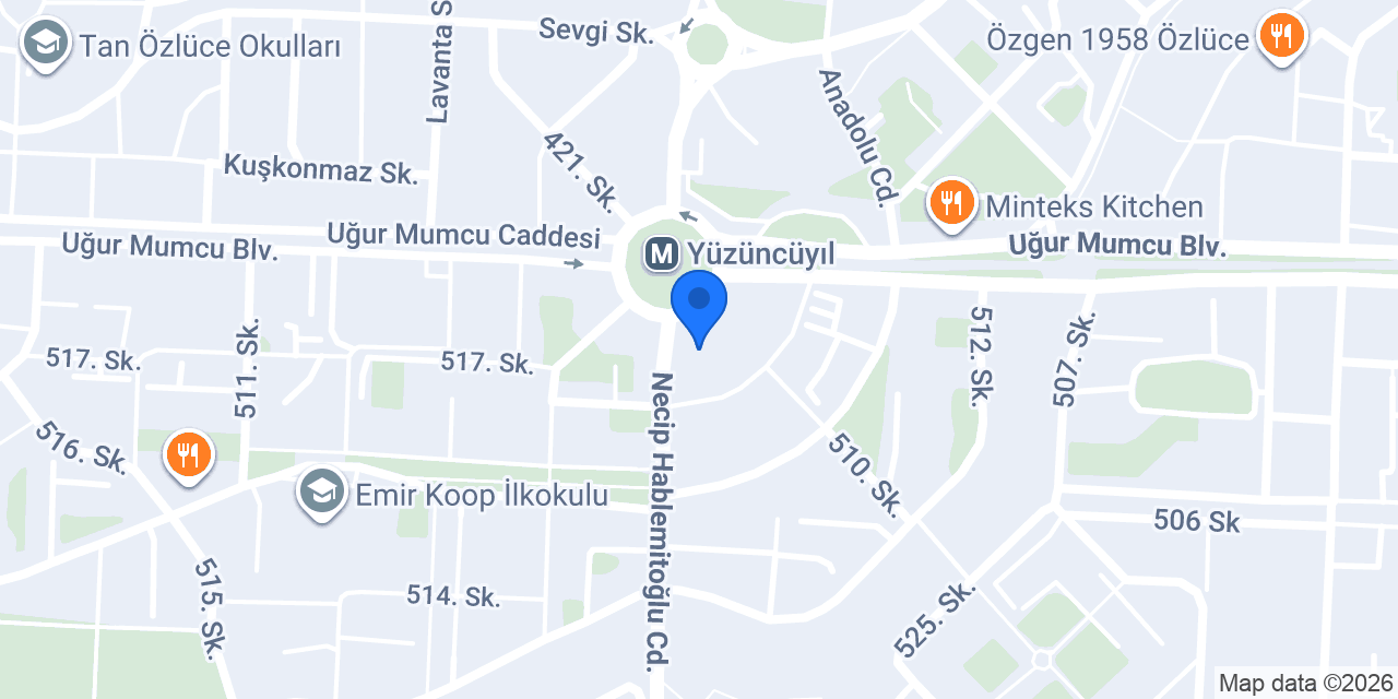 Bursa Nilüfer Özlüce Aslan Ege Cimnastik konumu