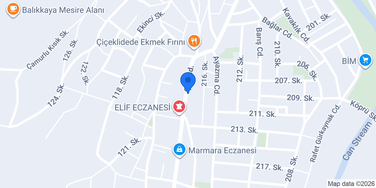 Evvago konumu