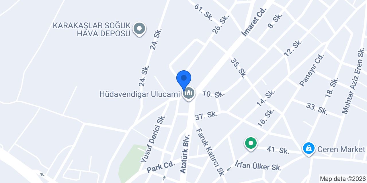 OTOMAS MOTORLU ARAÇLAR konumu