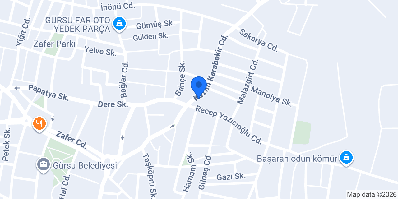 Yol Yardım kaya konumu