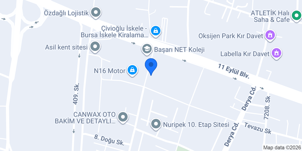 Defne Parti & Ambalaj Malzemeleri konumu