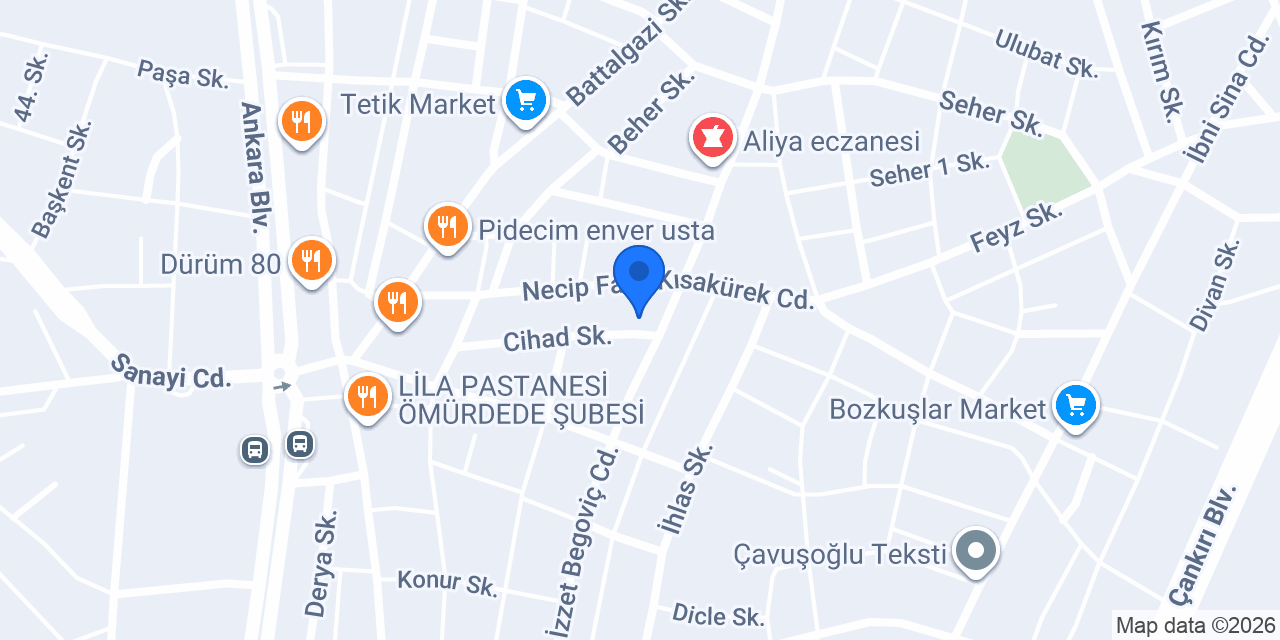 Zührems Butik konumu