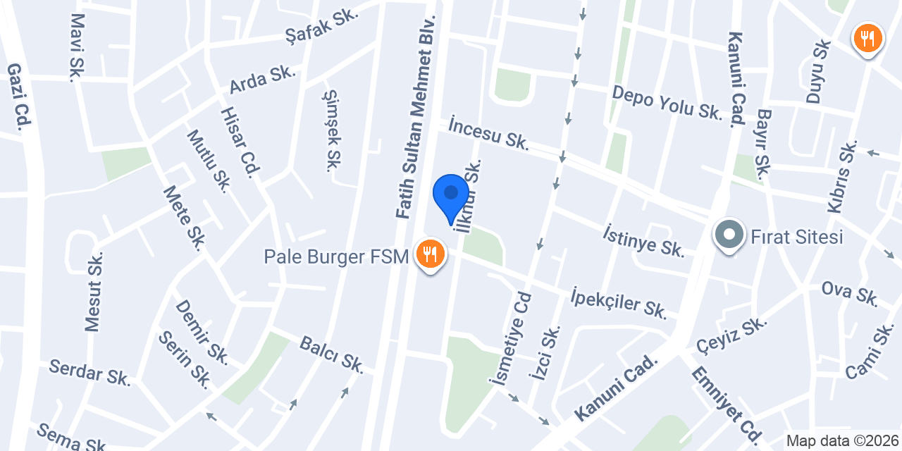 BeyKem Avukatlık Bürosu konumu