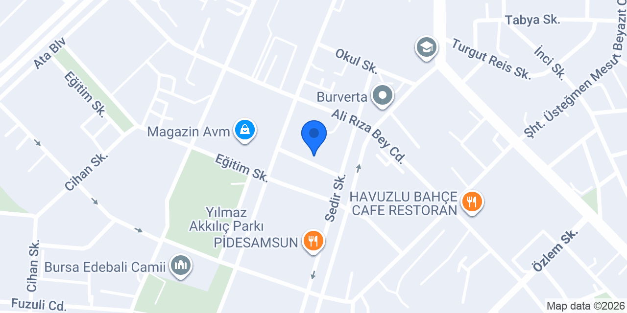 bircan pet shop konumu