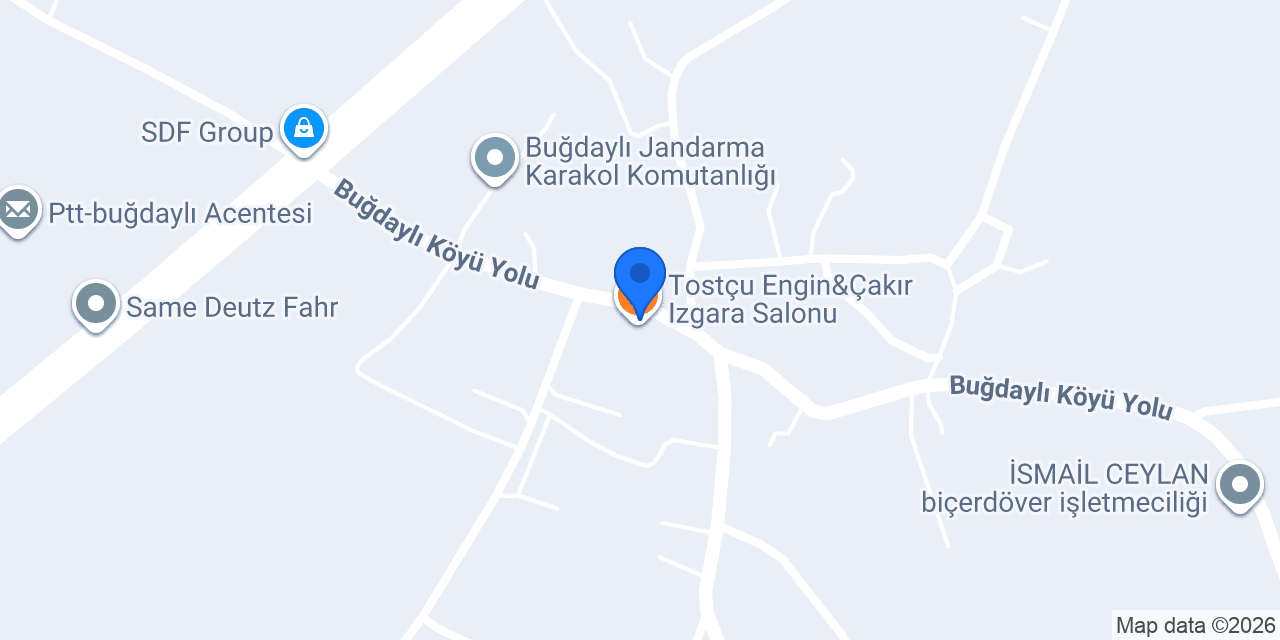 Tostçu Engin&Çakır Izgara Salonu konumu