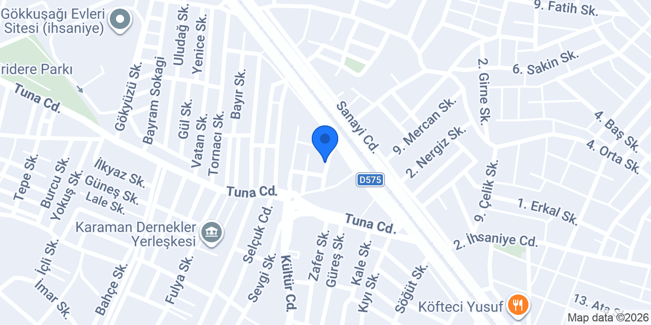Bursa Çerkes Kültür Derneği konumu