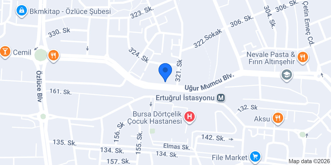 Coşkundeniz Motor’s konumu