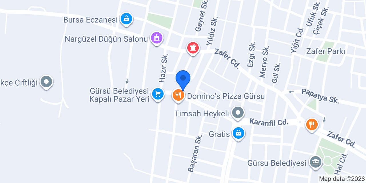 Kardelen Bayan Kuaförü konumu