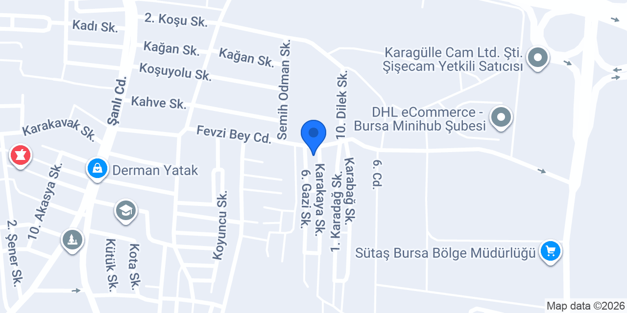 SARETEKS İPLİK konumu