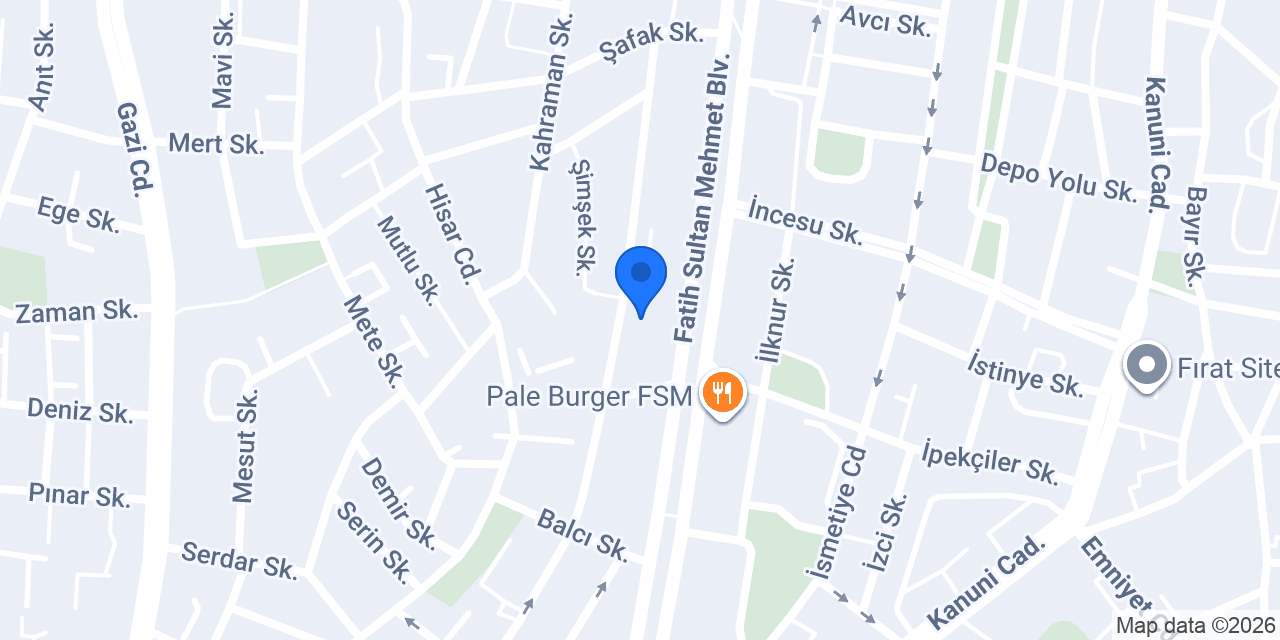 MARKA Hair & Make Up Studio FSM konumu