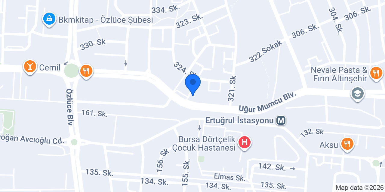 STUDIO RU PILATES & YOGA BURSA konumu