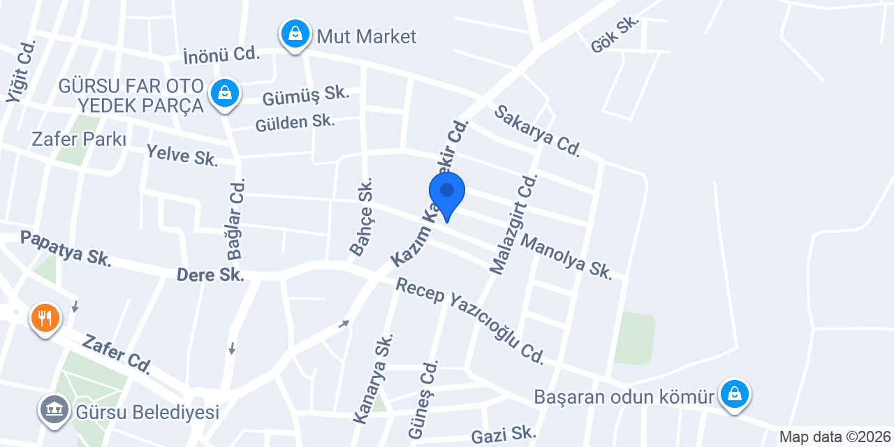 Kaya Kıraathanesi konumu