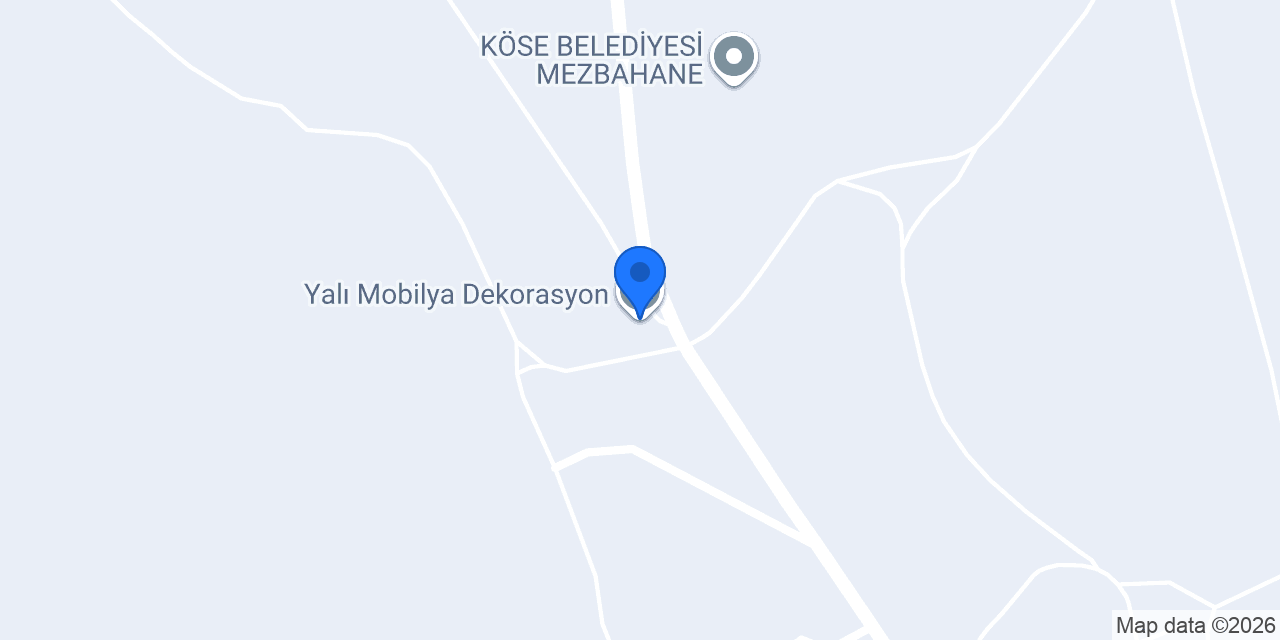 Yalı Mobilya Dekorasyon konumu