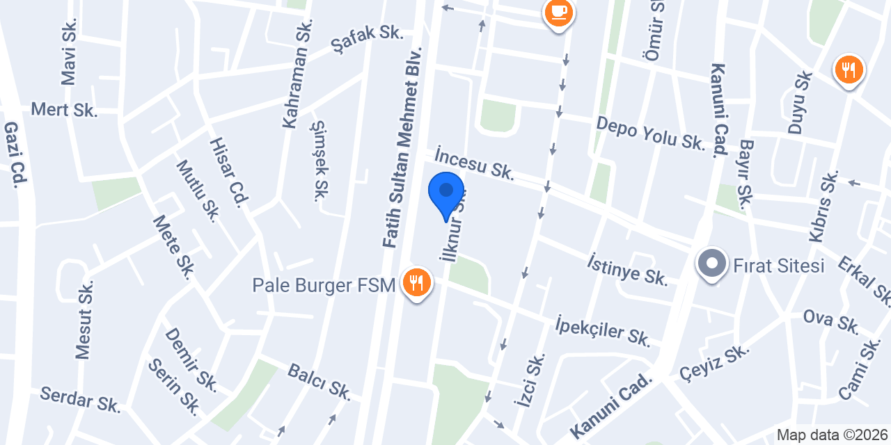 Diş Hekimi Hamdi Kalelioğlu konumu