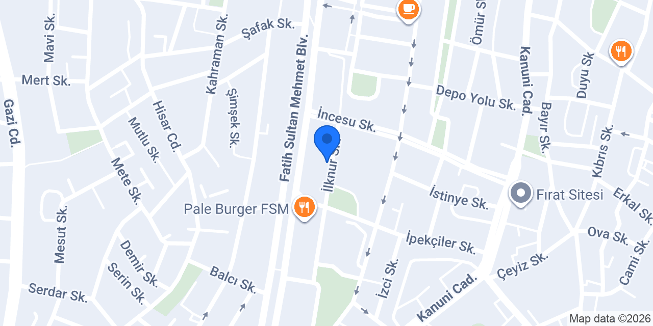 Dr. Göktuğ Saraydaroğlu (DUO KULAK BURUN BOĞAZ) konumu