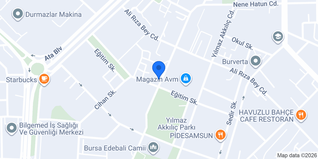 ÖNAL KUYUMCULUK (BURSA) konumu