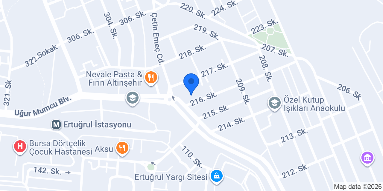 Başarı Parkı Anaokulu konumu