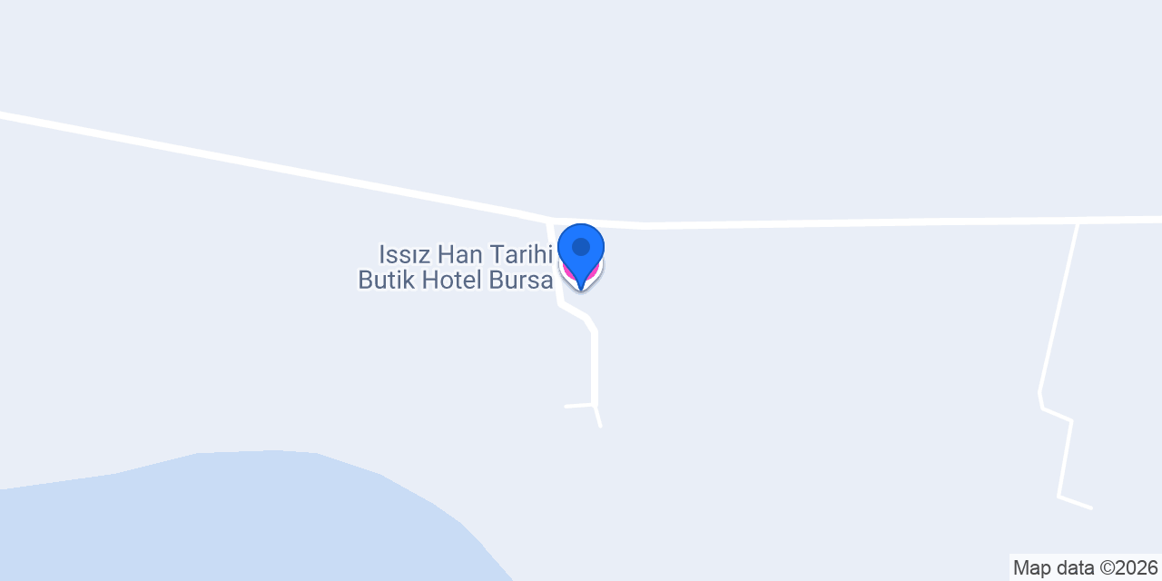 Issız Han Tarihi Butik Hotel Bursa konumu