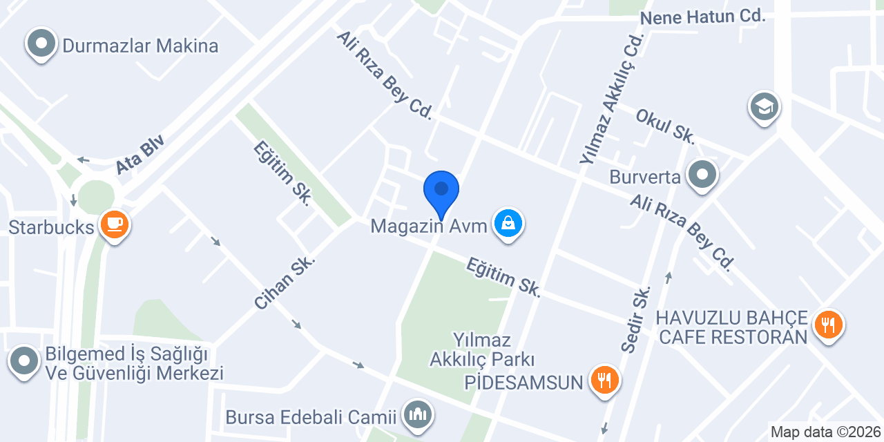 BERRAK OPTİK konumu