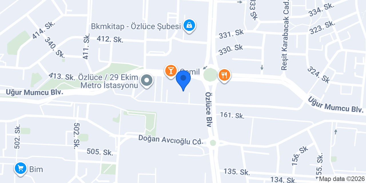 BarınaQ Özlüce konumu