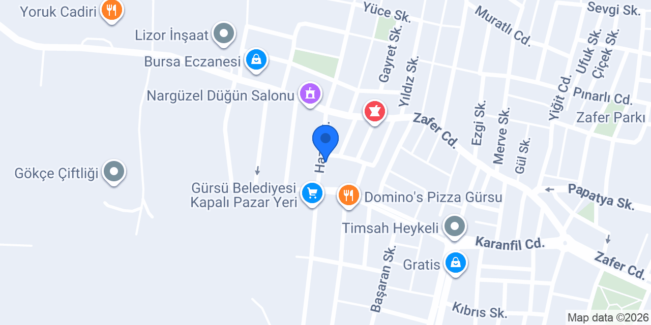 MT EMLAK DEKORASYON konumu
