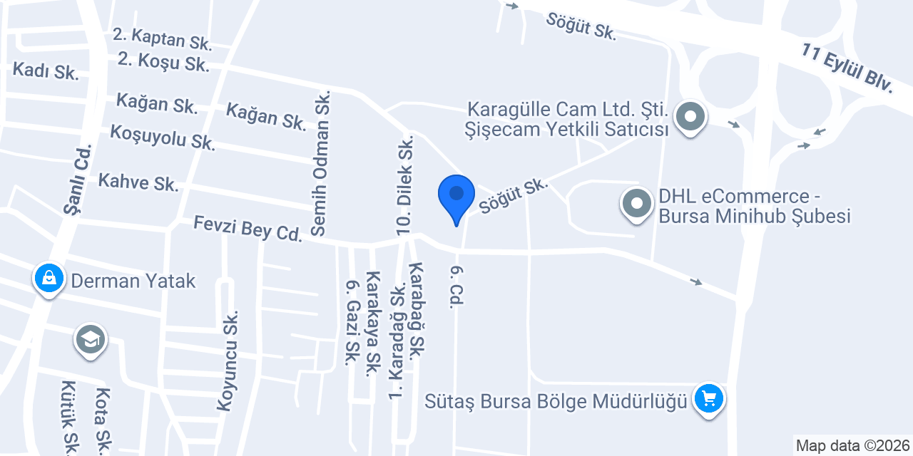S.S. Flora Çiçekcilik konumu