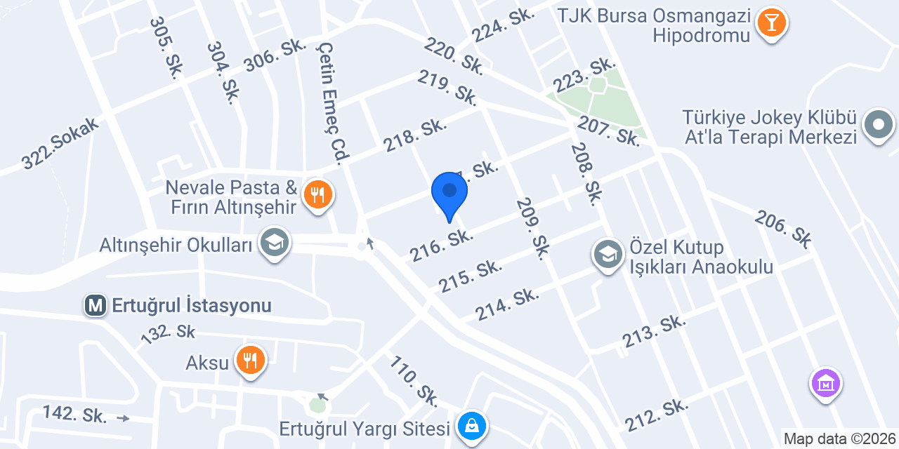 TAİ Robotik 3D Baskı Merkezi konumu