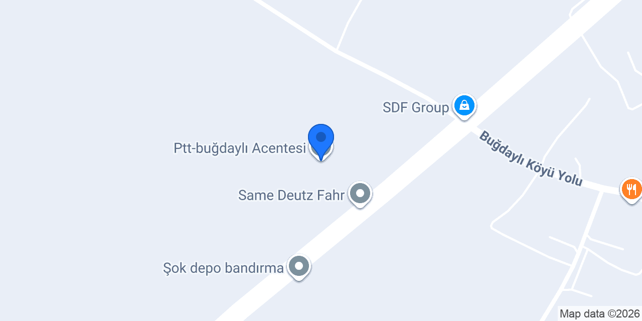 Ptt-buğdaylı Acentesi konumu