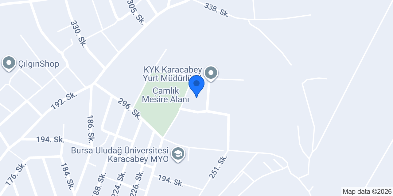Dayı Karacabey Anadolu Lisesi konumu