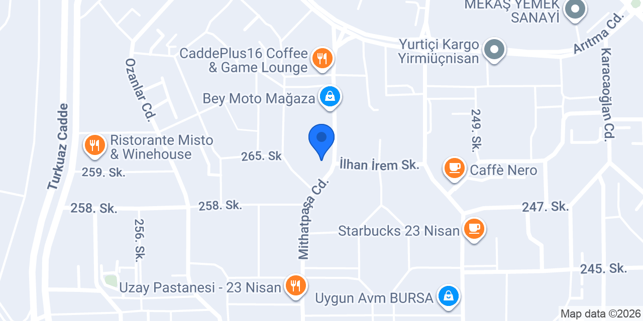Gamze Çiçek Eczanesi konumu