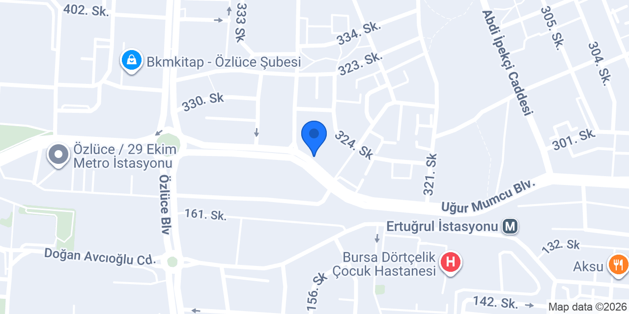 Âlâ Mantı Nilüfer konumu