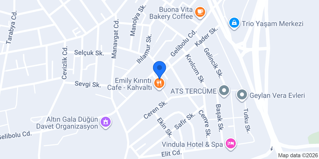 Toprak Veteriner Muayenehanesi konumu