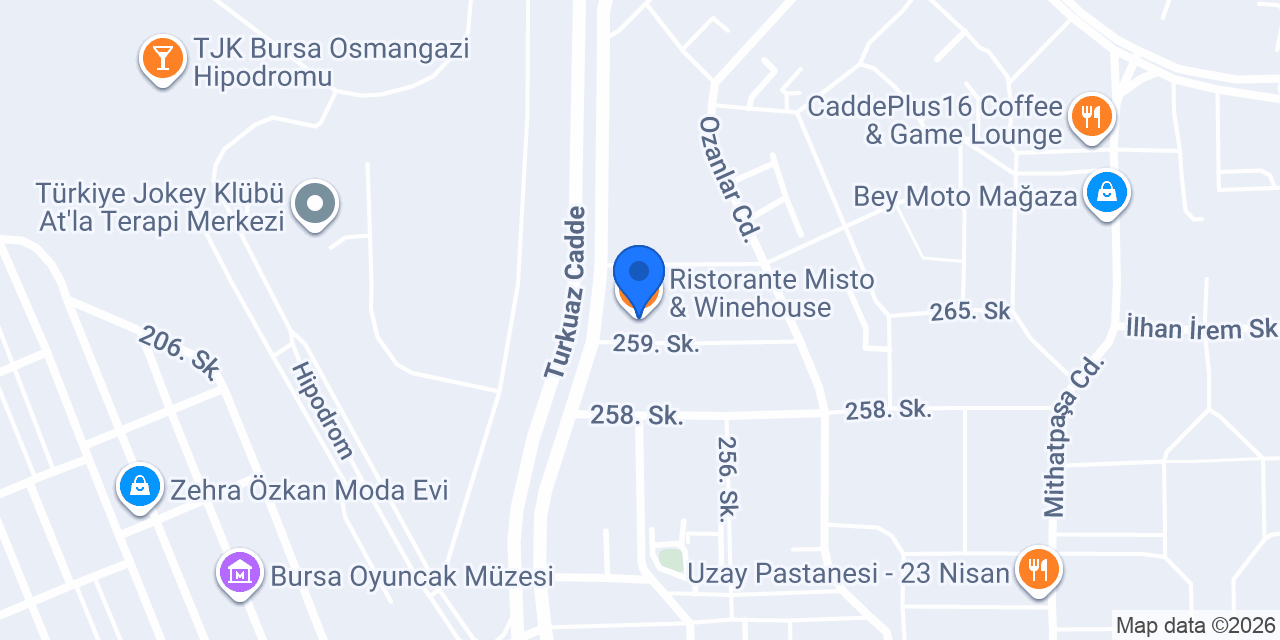 Ristorante Misto & Winehouse konumu