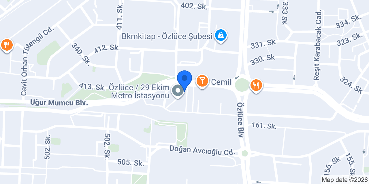 Ece Şengül Makeup & Skin Studio konumu
