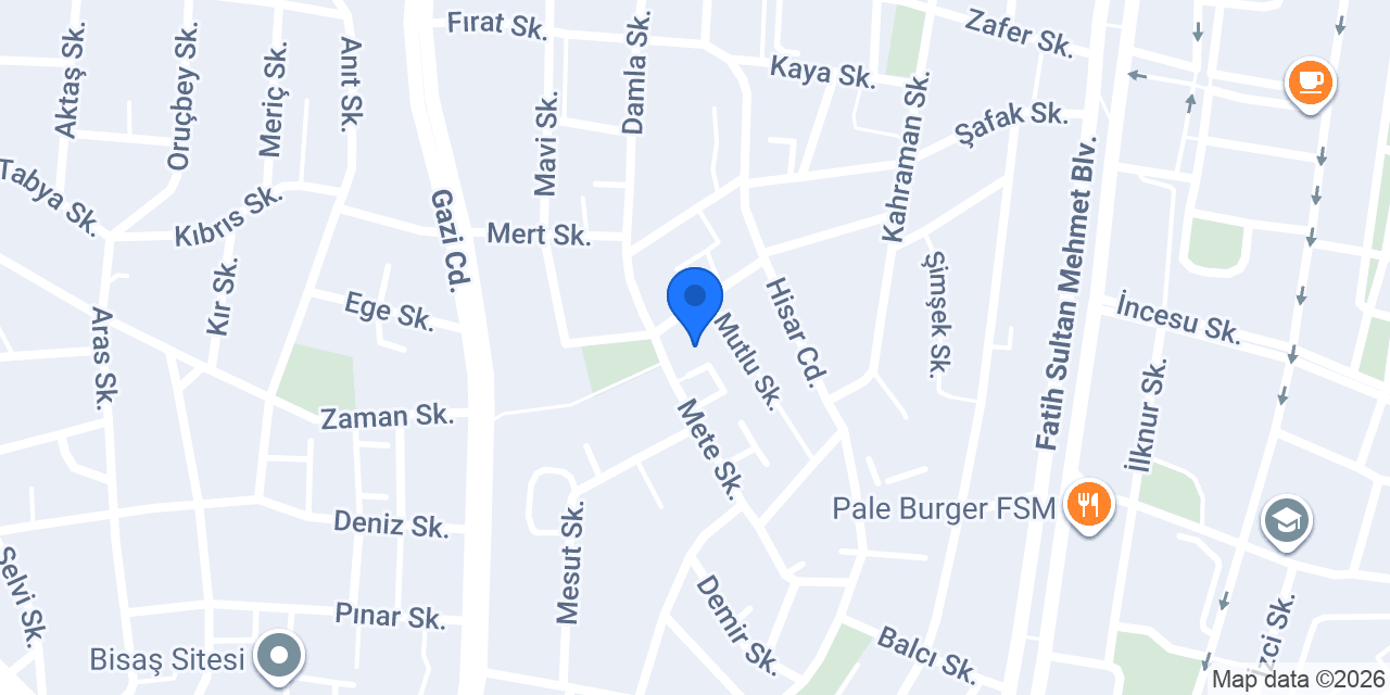 Özel Nilüfer Bilfen Anaokulu konumu