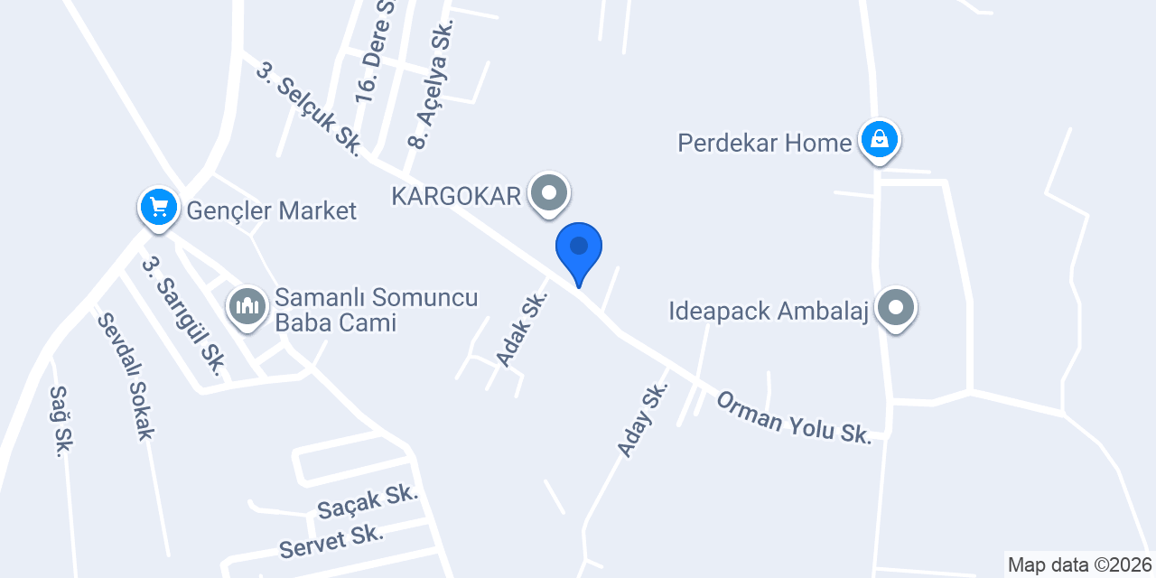 FORİ SANCAR TEKSTİL konumu