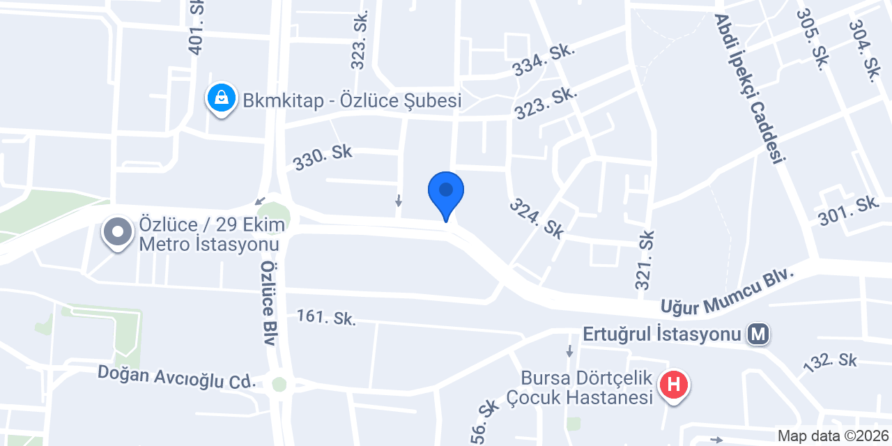 Kontrbus Coffee Co. Bursa konumu