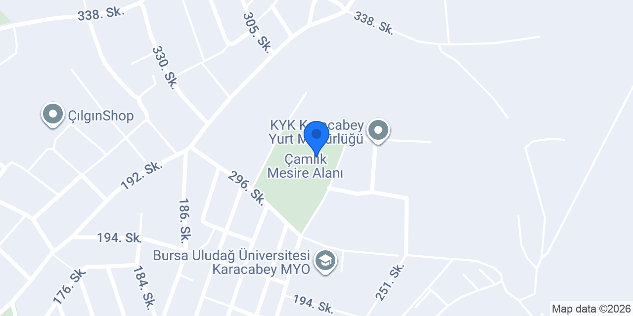 Melodi kafe & park konumu