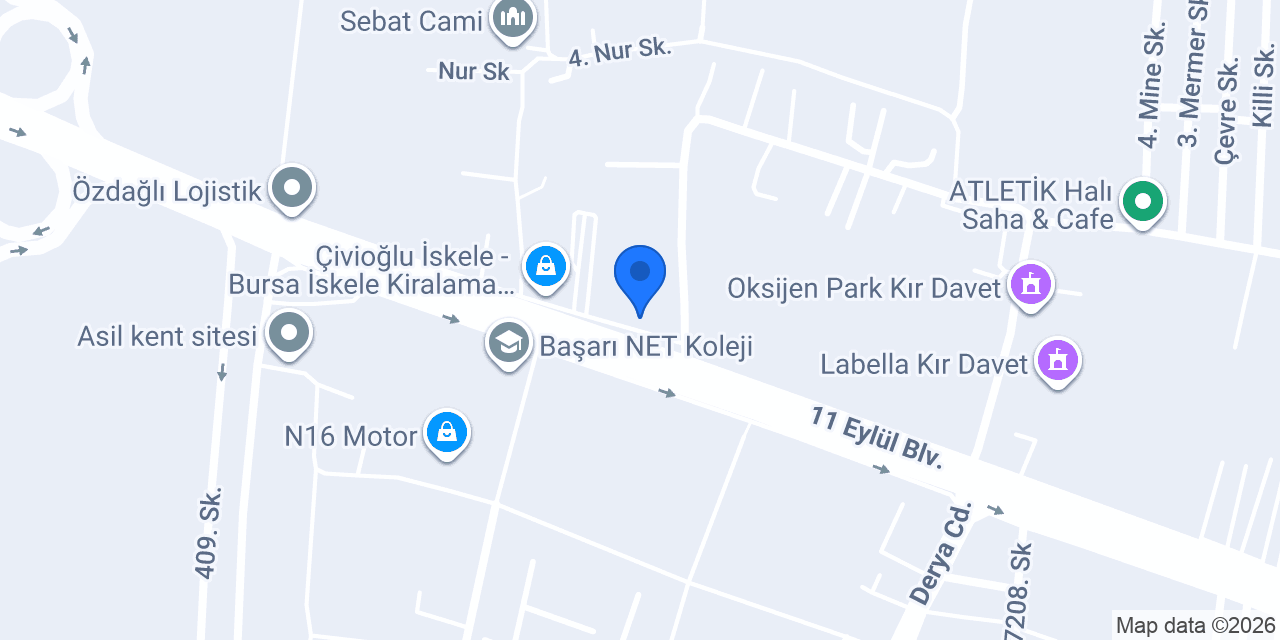 Numan Kaleli Ltd Şti konumu