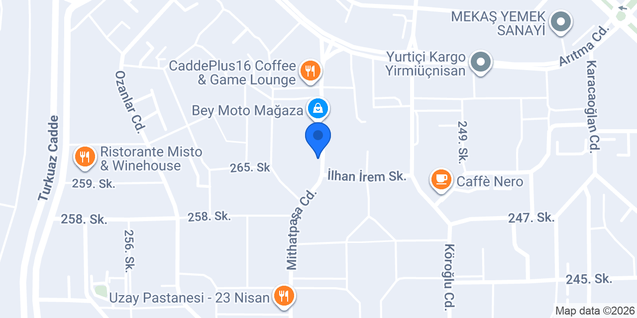 PETCLASS VETERİNER KLİNİĞİ konumu