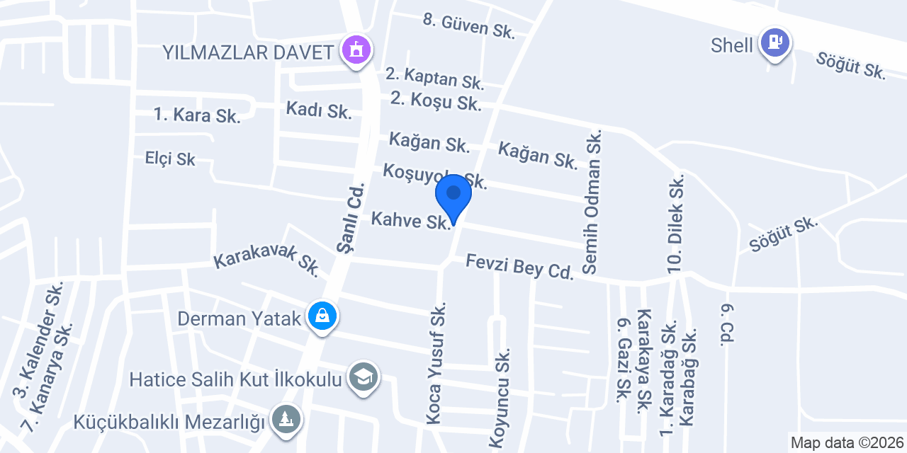 Marasta Dondurma BURSA konumu